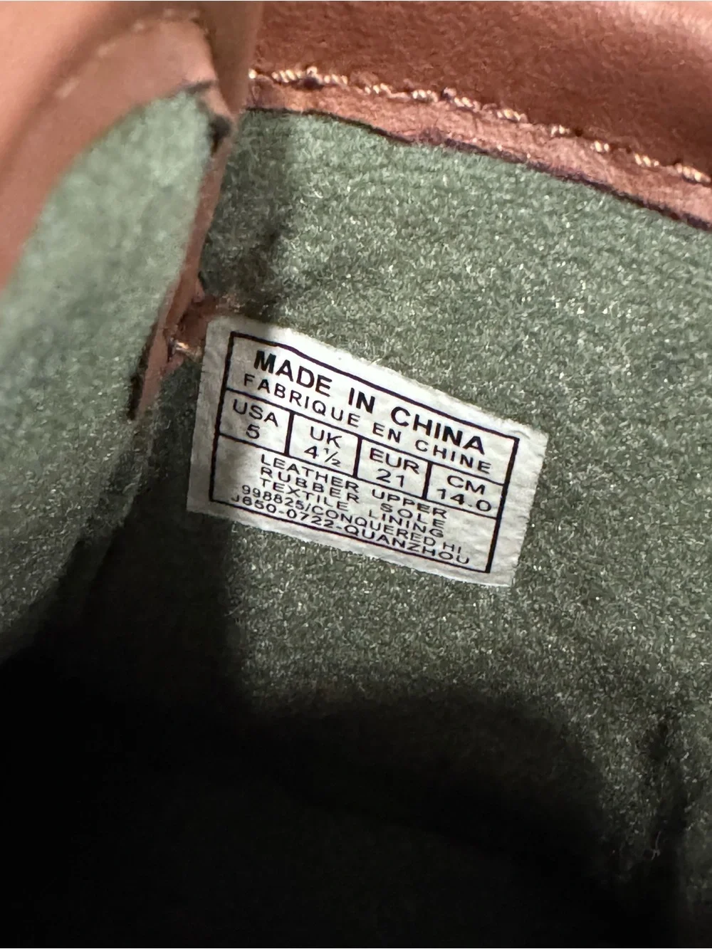 Polo by Ralph Lauren Conquered Hi Brown and Black Baby Boots